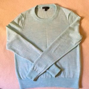 J. Crew Ocean Blue Wool Sweater